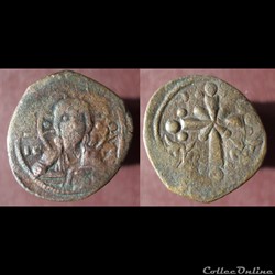Follis anonyme de classe I attribué à Nicephore III (1078-1081)