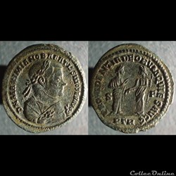Maximien nummus Trèves Providentia