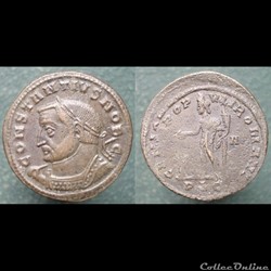 Constance Chlore nummus Lyon double frappe