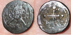Follis anonyme de classe I attribué à Nicephore III (1078-1081)