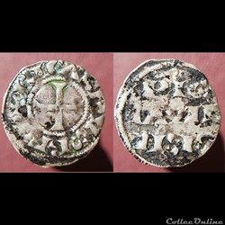 Denier Richard Coeur de Lion Poitou