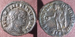 Galère (?) Siscia quart de nummus / denier