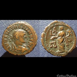 Numerien tetradrachme billon dikaiosyne LA