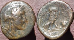 Athènes bronze chouette Kroll 69. SNG Copenhagen 88