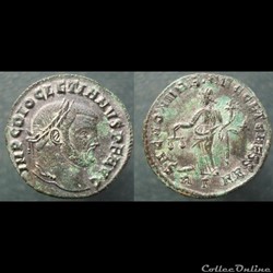 Diocletien nummus Rome SAc Mon