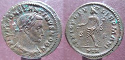 Constantin nummus Trèves GENIO POPVLI ROMANI