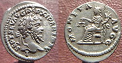 Septime Sévère denier Laodicée MONETA AVGG