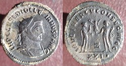 Dioclétien Antioche antoninien IOV ET HERCV CONSER AVGG