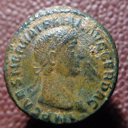 Trajan quadrans monnaie des mines METALLI VLPIANI faux moderne