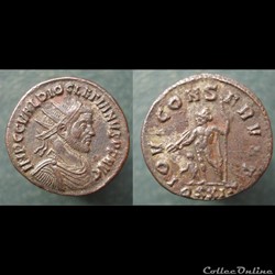 Dioclétien antoninien Ticinum IOVI