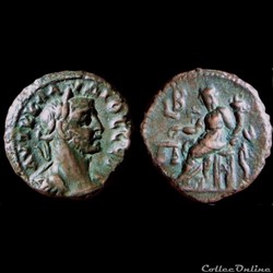 Claude II tétradrachme alexandrie Dikaiosyne