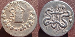 Cistophore Tralles Tralleis loutrophore