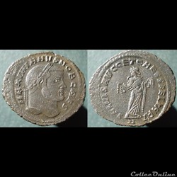 Galère Nummus Carthage Salvis