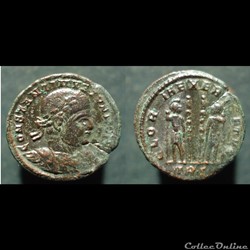 Constantin II centenonialis Gloria Exercitus, Trèves, seconde off