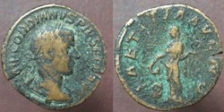 Gordien III sesterce Laetitia