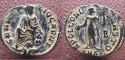 Genio Antiocheni, Apolloni Sansto (sic), sous Maximin II