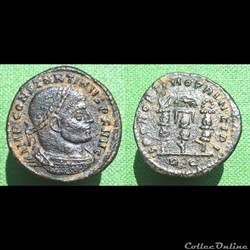 Constantin nummus Rome SPQR