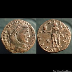 Maximin II Nummus Alexandrie GA Sérapis