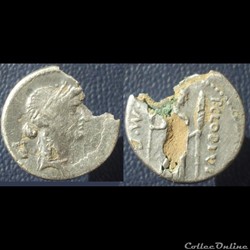 Denier Clodia Apollon/Diane