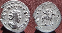 Valérien II, antoninien, Cologne, IOVI CRESCENTI, Bourdel 220a (C3)