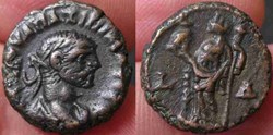 Maximien tetradrachme Alexandrie an 4