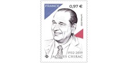 Timbre Jacques Chirac 2020