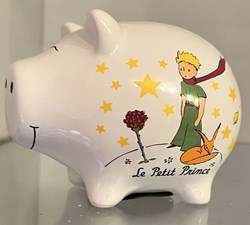 TIRELIRE PETIT PRINCE en FAIENCE