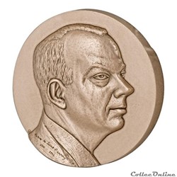 Médaille bronze – Antoine de Saint-Exupéry, par Jean Letourneur