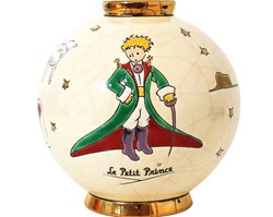 Emaux de Longwy, Le Petit Prince et le Renard - Boule Minuit