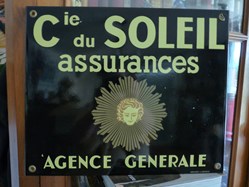 PLAQUE AGENCE LE SOLEIL