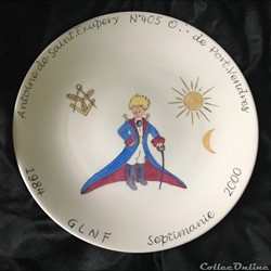 ASSIETTE GLNF PORT VENDRES 2000