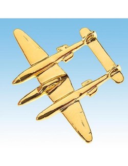 PIN'S P-38 LIGHTNING DORE