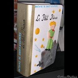 LIVRE BOIS AVEC FIGURINE EN RELIEF FIMOLEO