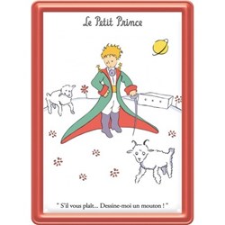 Plaque métal 15x21 Moutons