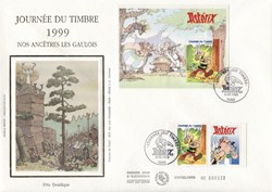 France - 1er - Bloc - Neuf - 1999 - 3,00€-0,60€ - Journée du timbre