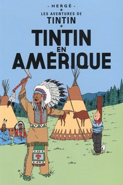 Carte - Moulinsart - 2016 - 10x15 - Tintin en Amérique (30071)