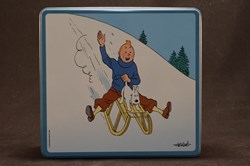 Delacre - 2004 - Sports d'hiver - Tintin en luge