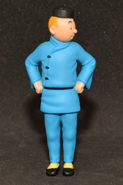 Moulinsart - 2011 - Tintin Lotus Bleu - 8cm - ML11