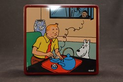 Delacre - 2006 - Le Lotus bleu - Tintin prend le thé