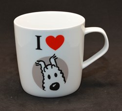 Série "I love" - Mug - Moulinsart - Milou