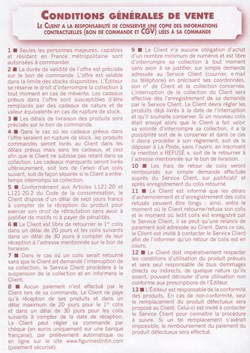 TF1 - Collection officielle - 2011 - CGV