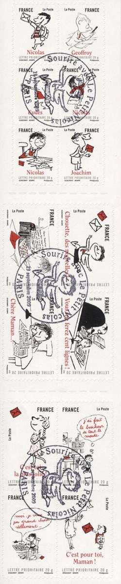 France - 1er - Bloc - Neuf - 2009 - 20g - Sourire avec le Petit Nicolas