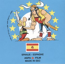 AGFA - 1992 - Sticker Espagne