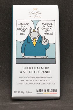 Chocolat Dolfin - 30g - Chocolat noir & sel de guérance