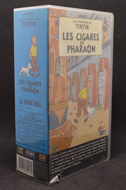 VHS Double - Citel - 1995 - Les cigares du Pharaon - Le lotus bleu