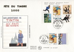 France - 1er jour - Bloc - Neuf - 2000 - 0,55€ - Fête du timbre