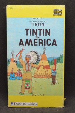 VHS - Ellipse - Espagnol - Tintin en America