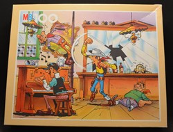 Lucky Luke - MB - 100 pièces - 1993 - Bagarre au saloon