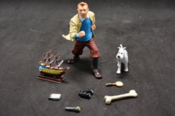 Plastoy - 2011 - Tintin et 6 accessoires
