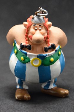 M.D. Toys - 1994 - 7 cm - Porte-clé Obélix (variante)